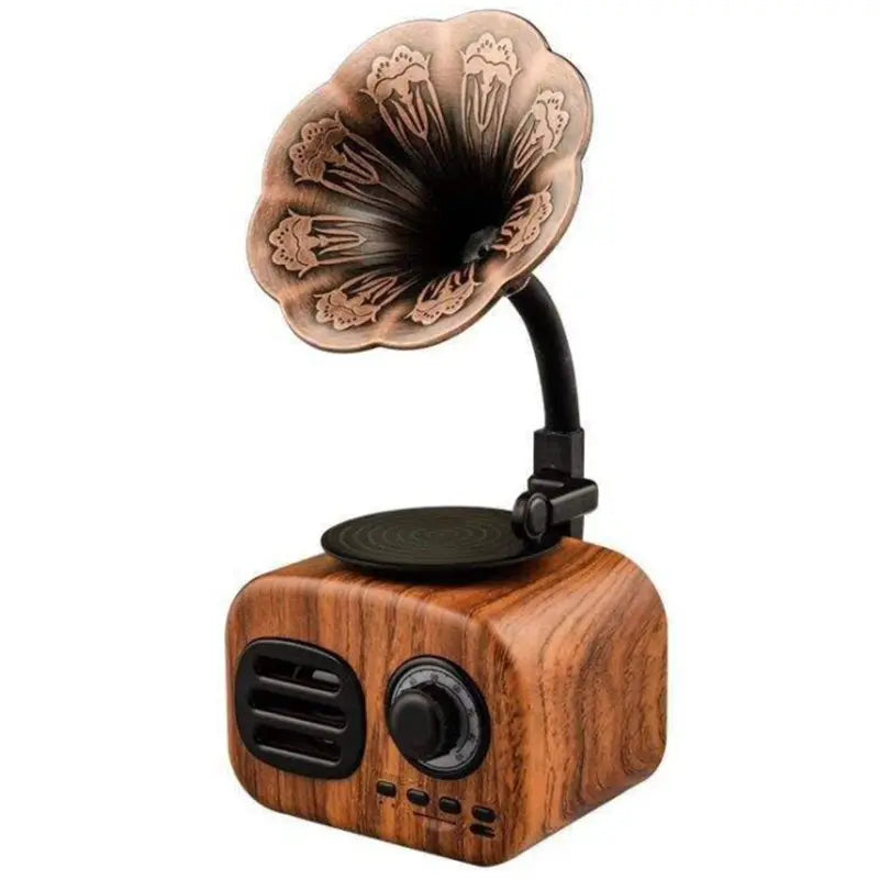 Retro Radio Wireless Mini Portable Bluetooth Stereo Speaker Teal Simba