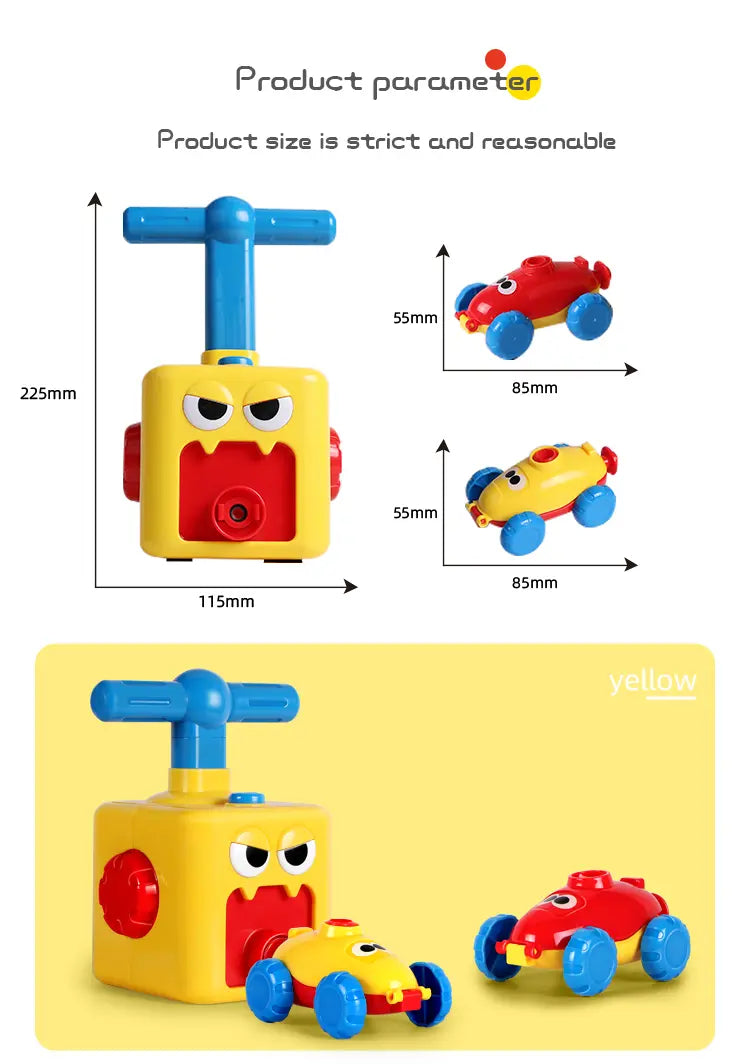 Air Power Balloon Car Toy for Children Gifts Teal Simba