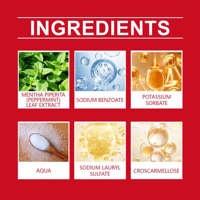 Sp-8 Probiotic Brightening White Toothpaste for Deep Cleaning and Care of Teeth,Oral Care,Whitening,Stain Removal,Brightening White Mint Toothpaste