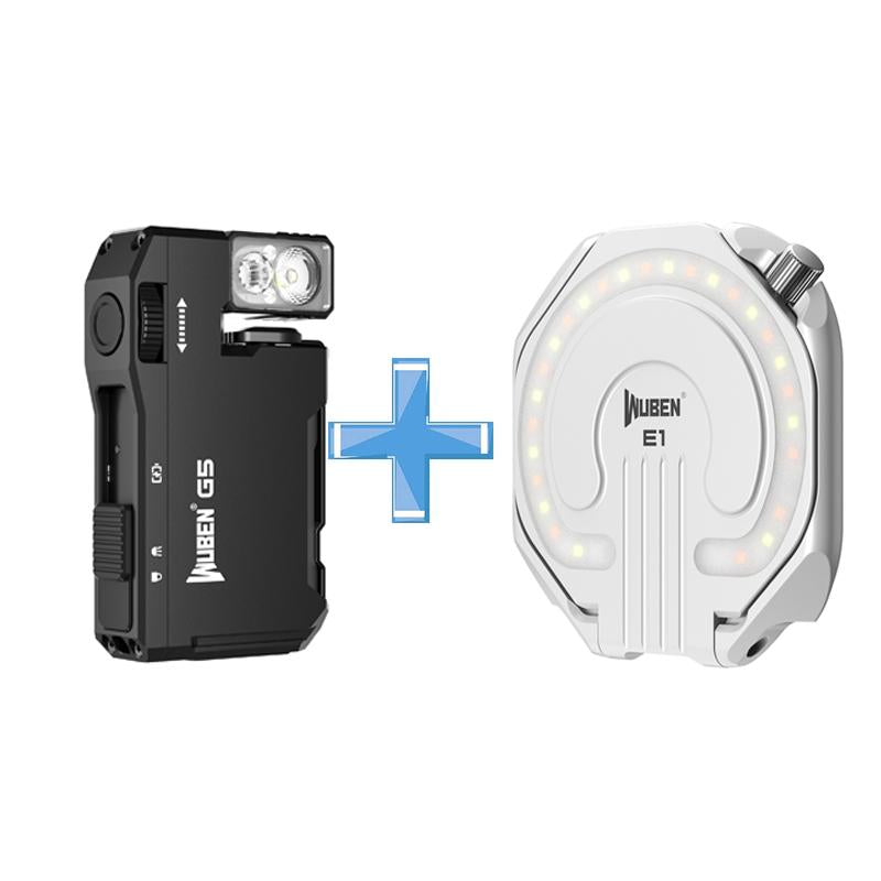 【Debut Product】Wuben G5 Pocket-Sized LED Light - 400LM Brightness, USB-C, Magnetic Clip, Great for Gear Bag, Repairs, Backpacking