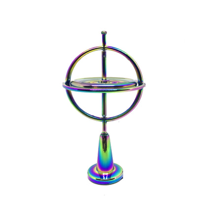 Self-Balancing Gyroscope Anti-Gravity Decompression Educational Toy Colorful Finger Gyroscope Birthday Christmas Gift for Kids