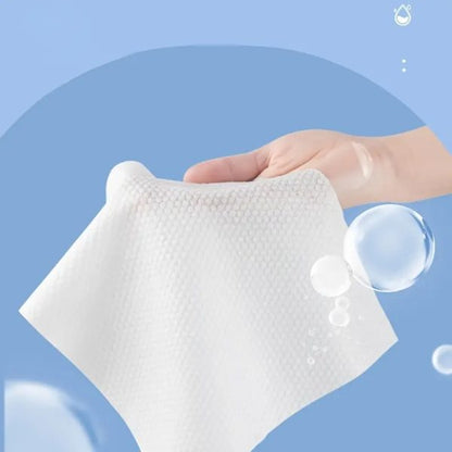 Disposable Face Towel – 70 Pcs Ultra Soft, Thickened Cotton Tissues