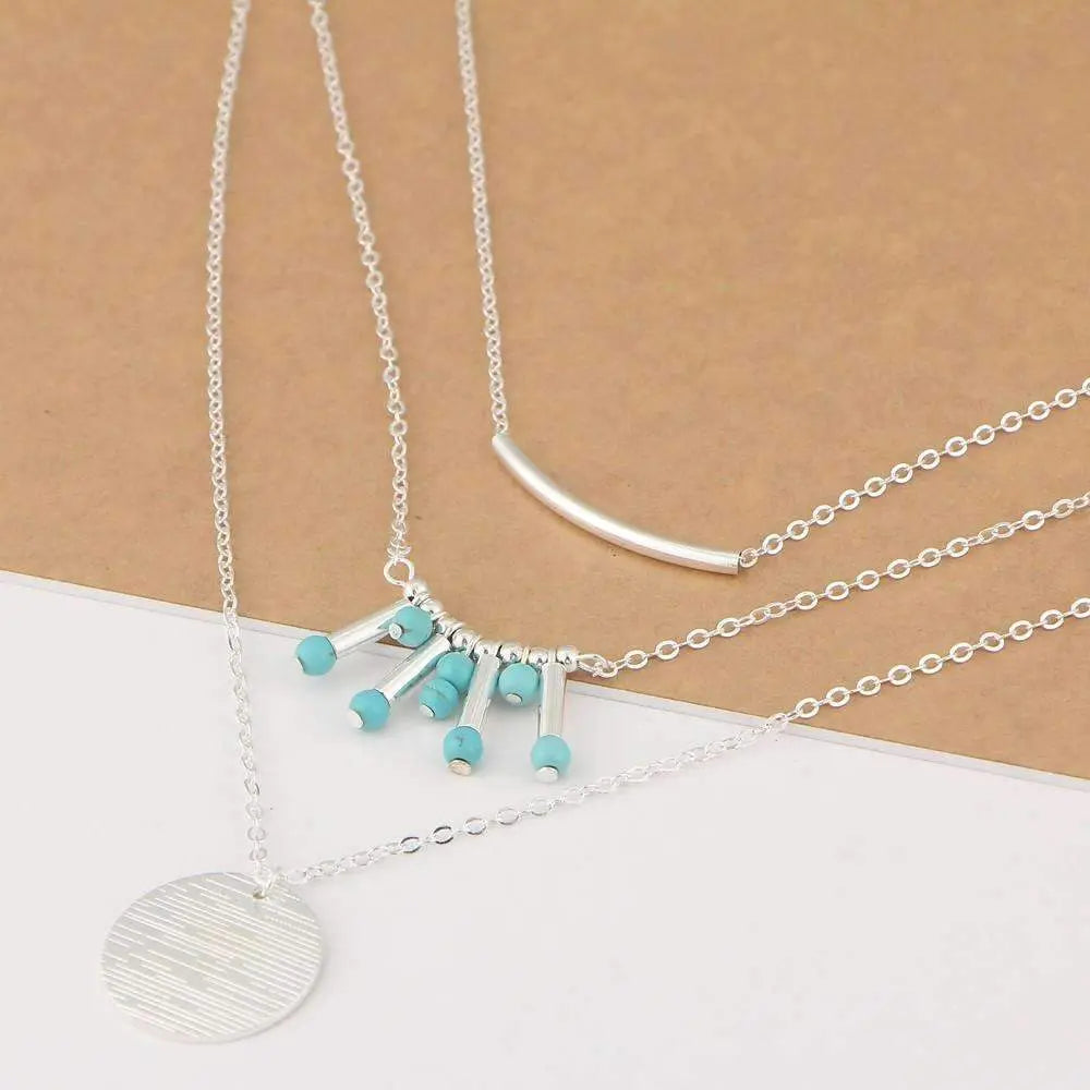 View details for Turquoise Multilayer Necklace Turquoise Multilayer Necklace