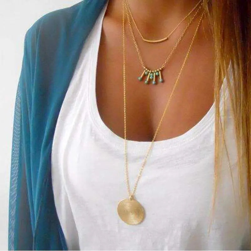 View details for Turquoise Multilayer Necklace Turquoise Multilayer Necklace