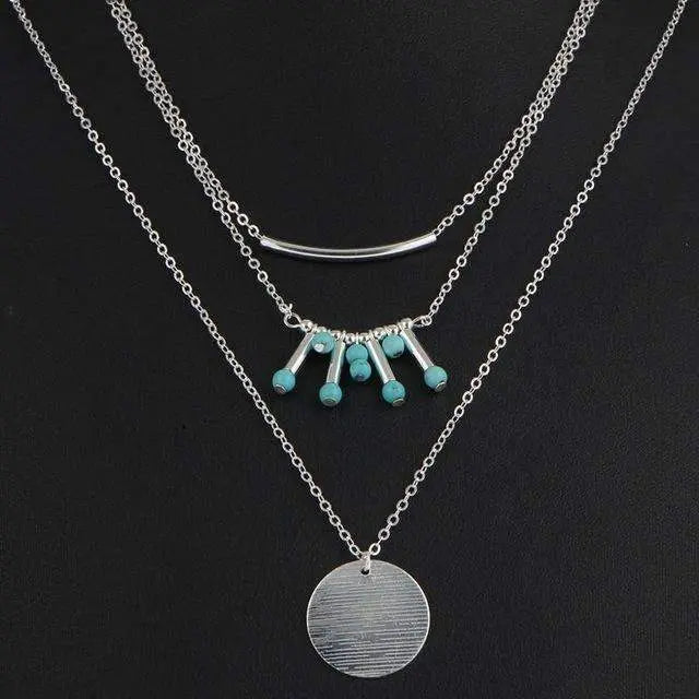 View details for Turquoise Multilayer Necklace Turquoise Multilayer Necklace