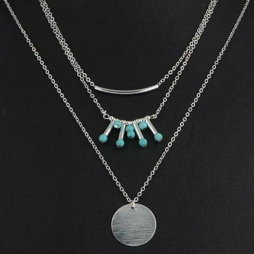 View details for Turquoise Multilayer Necklace Turquoise Multilayer Necklace