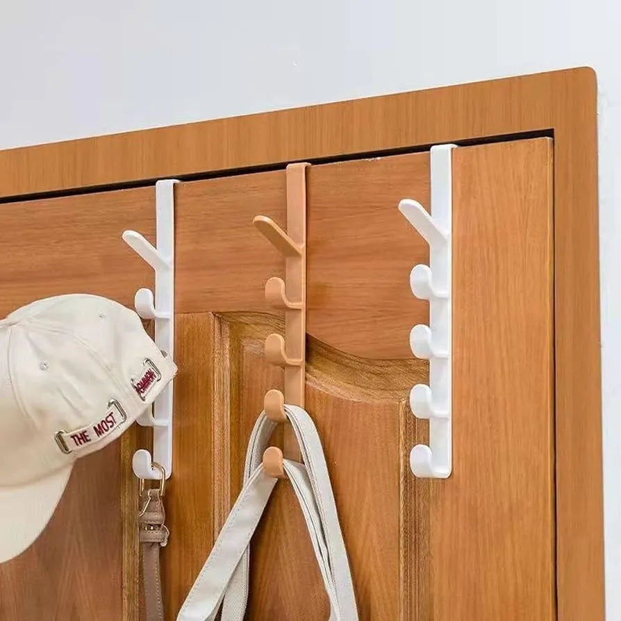 Vertical Door Hanger with 5 Hooks Stone's Store