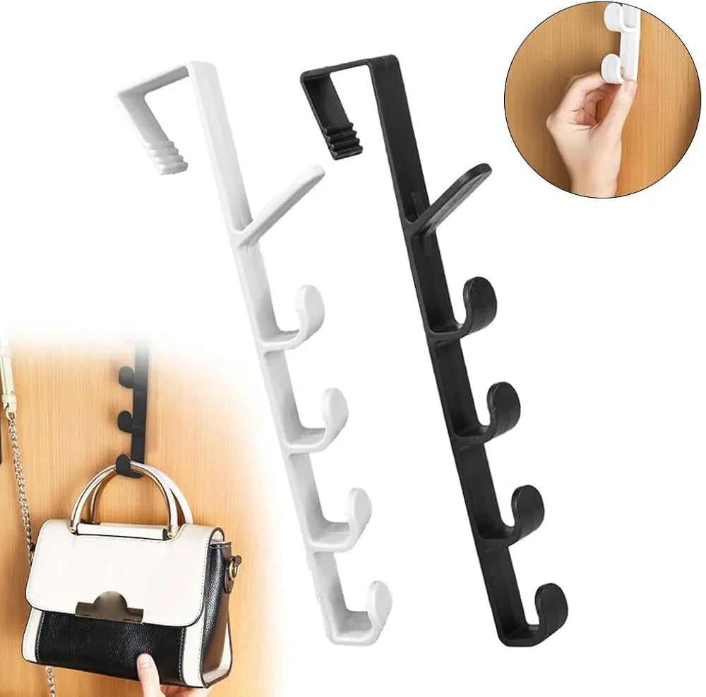 Vertical Door Hanger with 5 Hooks Stone's Store