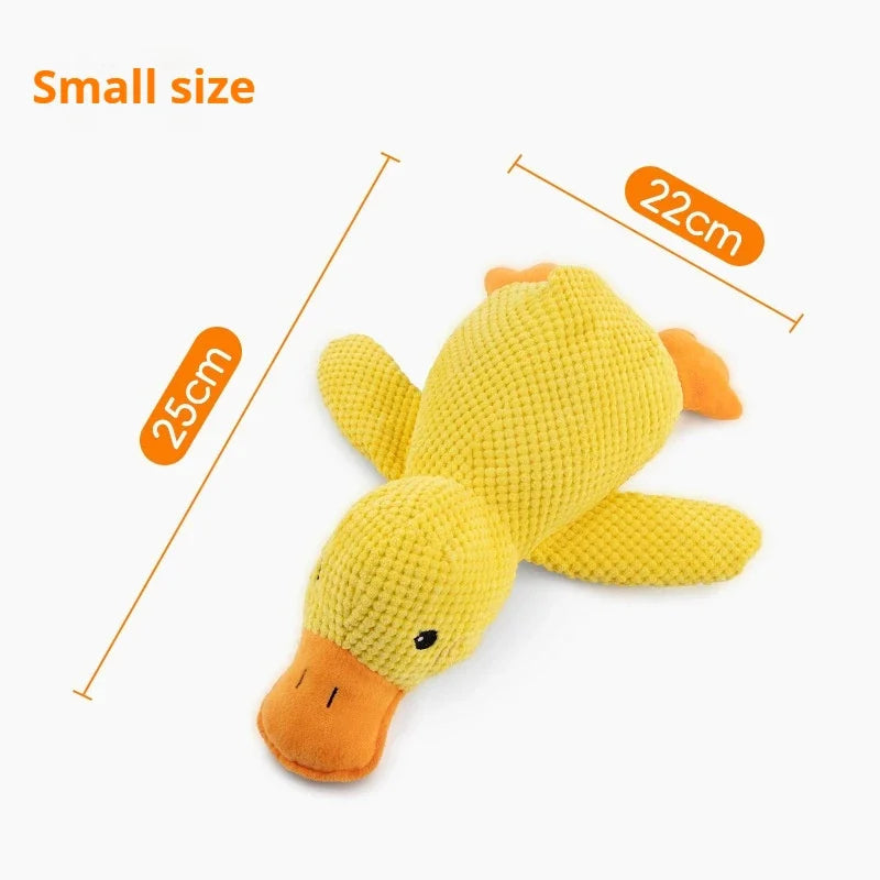 Plush Duck Dog Toy Bite Resistant Sound Relief Chew Shop1103846354 Store