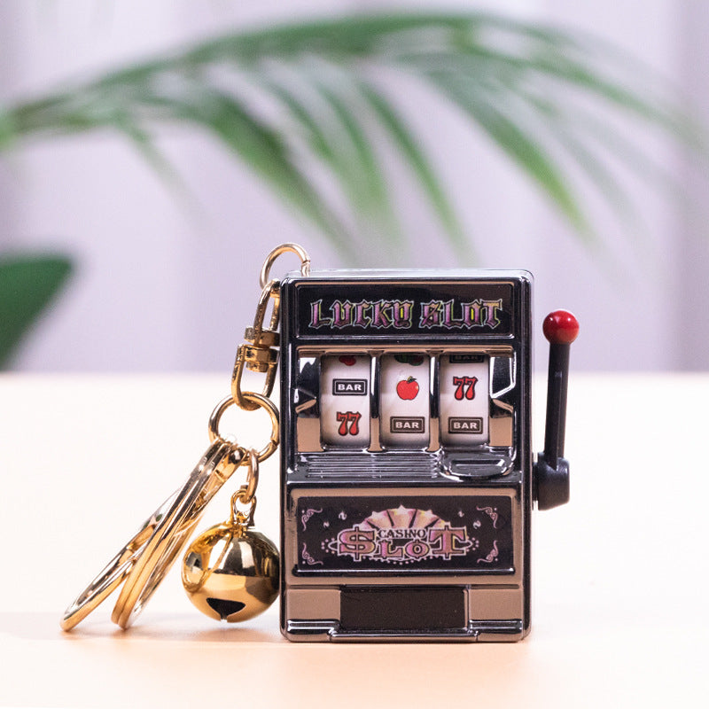 Creative Fruit Machine Tiger Toy Pendant Keychain CJDropshipping