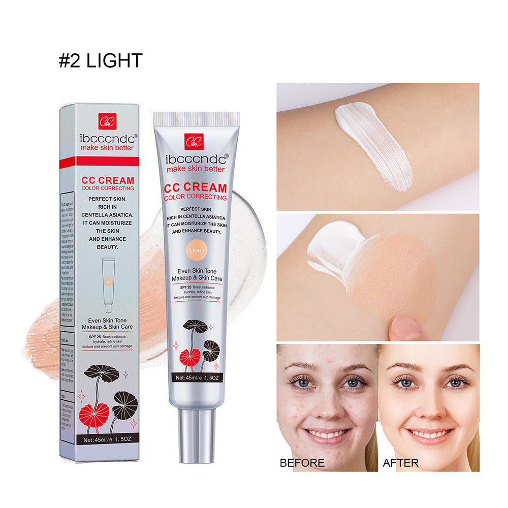 Moisturizing Correcting CC Cream Waterproof Anti-sweat Makeup Before Concealer Lasting Women Makeup Protect Skin Erborian Make South Bay Evans General Store