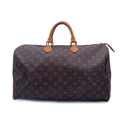 Louis Vuitton Vintage Canvas Monogram Speedy 40 Bag Satchel South Bay Evans General Store