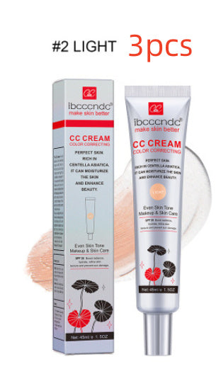 Moisturizing Correcting CC Cream Waterproof Anti-sweat Makeup Before Concealer Lasting Women Makeup Protect Skin Erborian Make South Bay Evans General Store