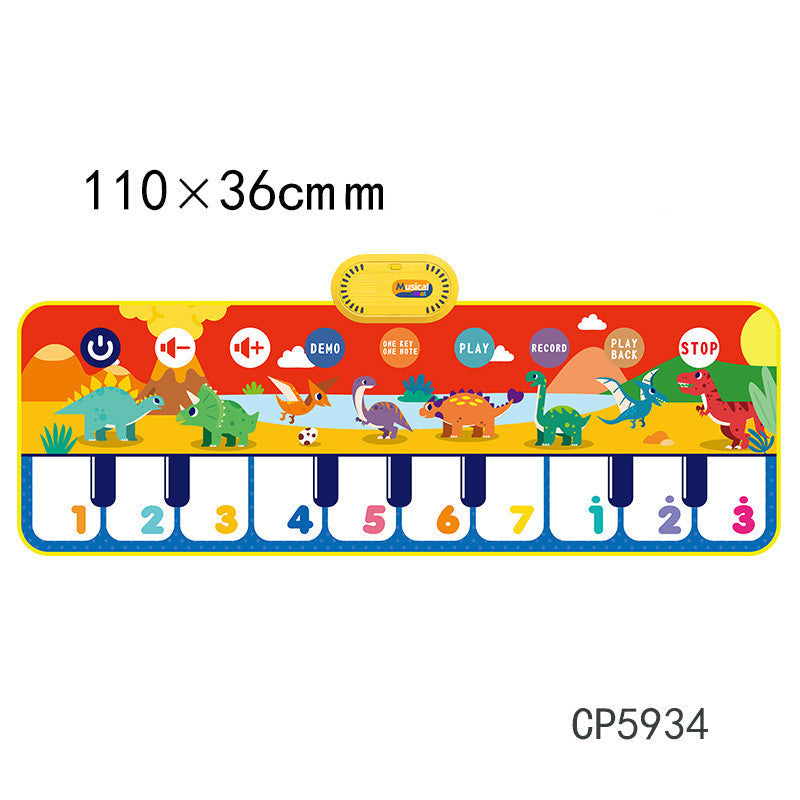 Children's Early Childhood Education Animal Piano Mat Multifunctional Music Blanket Toy CJDropshipping