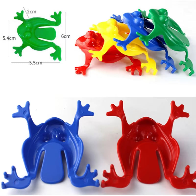 Juguetes Sensoriales de Ranas Saltarinas para Niños, Novedosos Juguetes Anti-estrés Surtidos para Niños, Regalo de Cumpleaños, Recuerdos de Fiesta, 10-20 Piezas