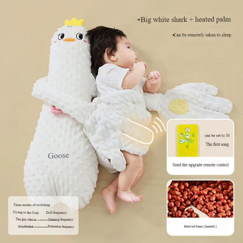 Baby Patter for Sleep Baby Startle Prevention Sleep Aid Companion Automatic Palm Patting Sleeping Pillow Soothing Toy