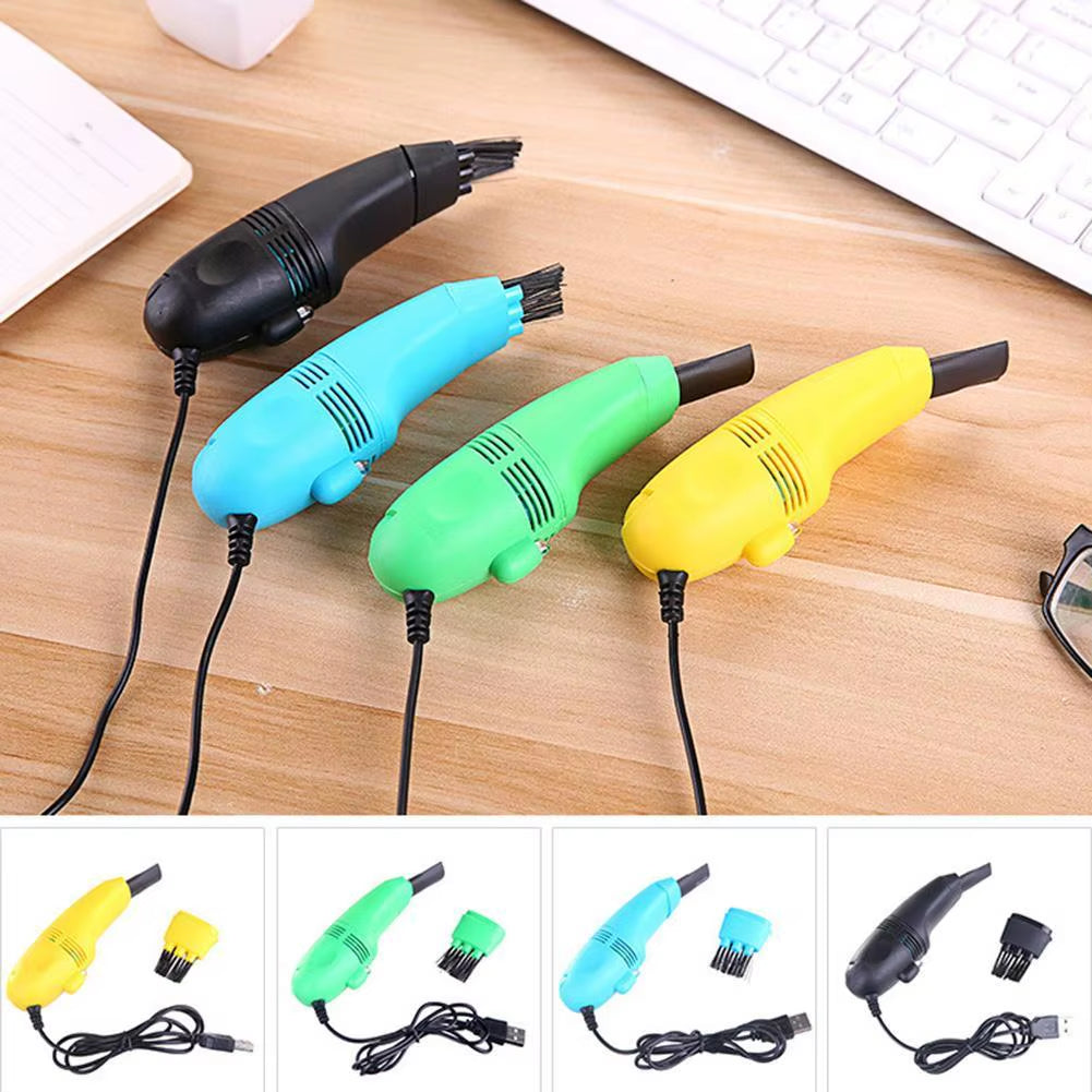 Mini Computer Vacuum USB Keyboard Cleaner PC Laptop Brush Dust Cleaning Kit MGO3 Quickly Absorb Stubborn Dust