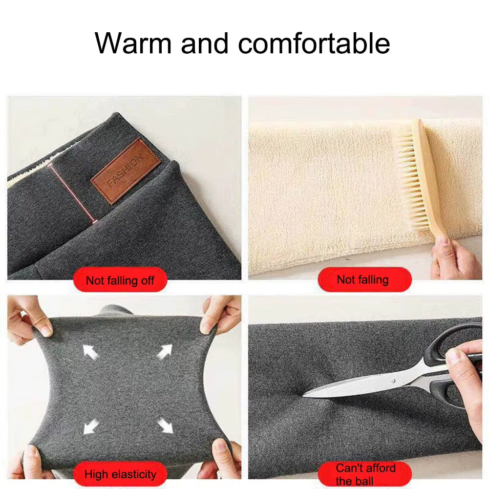 Thermal Lambwool Leggings Women Winter Thicken Fleece Lined Stretchy Warm Hight Waist Skinny Fitness Leggins Soft Workout Tights