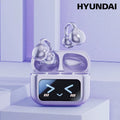 New  M100 LED Screen Anti-Loss Headphone AI Noise Reduction with HIFI Sound Bluetooth V5.4 Earphone Open Ear-Hook Earbuds