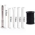 Leather Sewing Awl Set Replaceable Multifunctional Shoes Repair Tool Kit Punch Stitching Needles DIY Sewing Leathercraft
