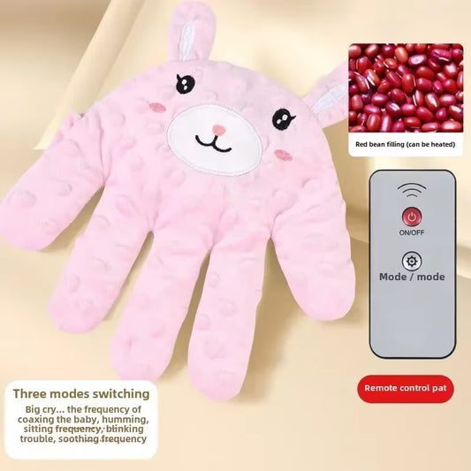 Baby Electric Soothing Palm Sleep Pillow Newborn Heated Remote Control Simulated Palm Slapping Sleep Pad Baby Care Accessories