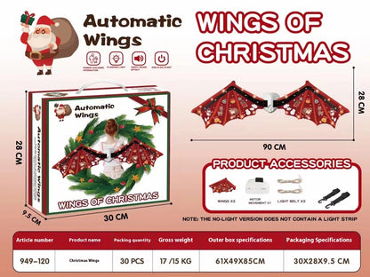 Light-emitting Children's Electric Butterfly Wings Back Decoration Angel Little Fairy Toy