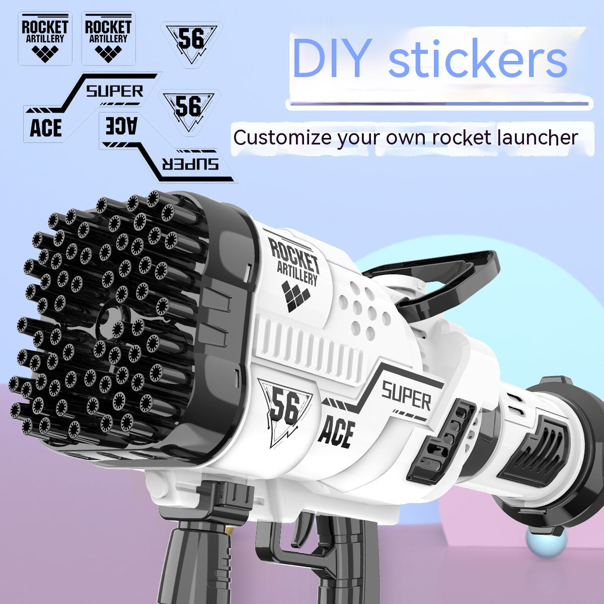 Bubble Machine 68-hole Large Size Children's Birthday Gifts CJDropshipping