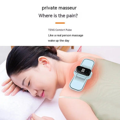 Multifunctional Pulse Heating Micro Current Mini Portable Shoulder And Neck Neck Massager CJDropshipping