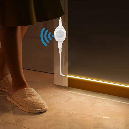 Flexible Motion Sensor LED Strip for Home Lighting Champagne Apollo