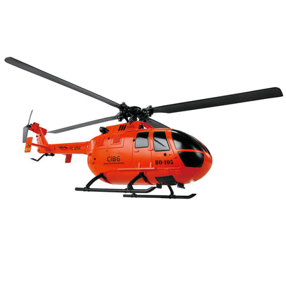 C186 Helicopter BO105 Four Way Single Blade Without Ailerons CJDropshipping