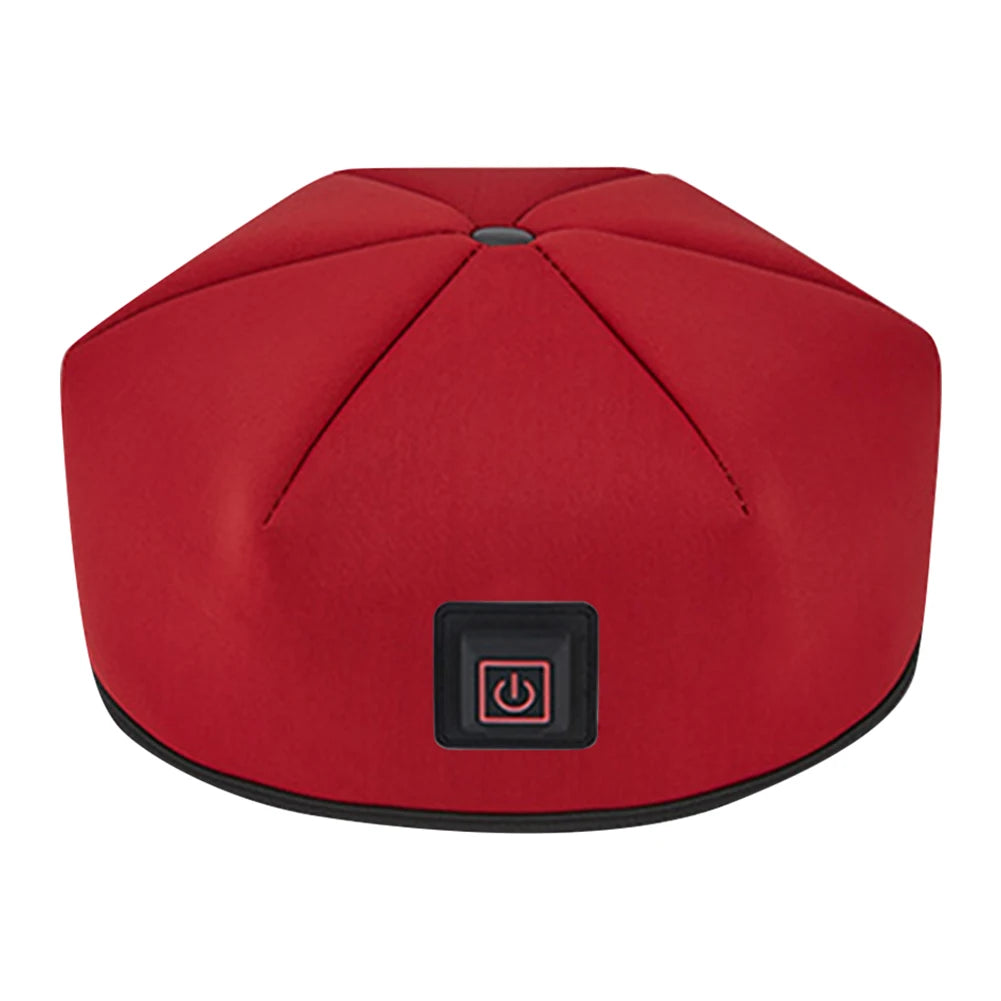 Red Light Hair Growth Cap Hair Growth Helmet Rechargeable Hair Growth Hat Hair Regrowth Beanie for Men Women