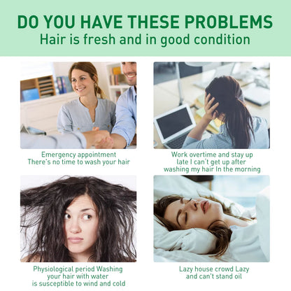 Fluffy Hair Spray Air-Feeling Oil Control No-Wash Quick-Drying Thickening Non-Greasy Moisturizing Volumizing Styling Hair Spray