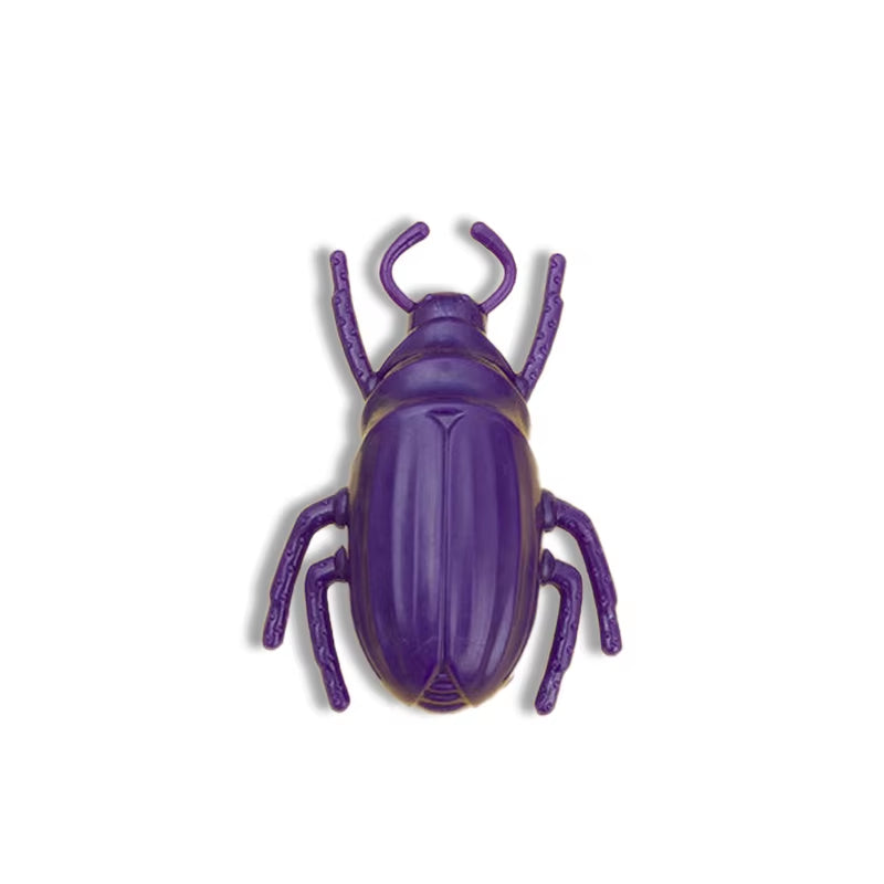Pet Interactive Electric Bug Cat Escape Obstacle Automatic Flip Toy Battery Operated Vibration Pet Beetle Playing Toy