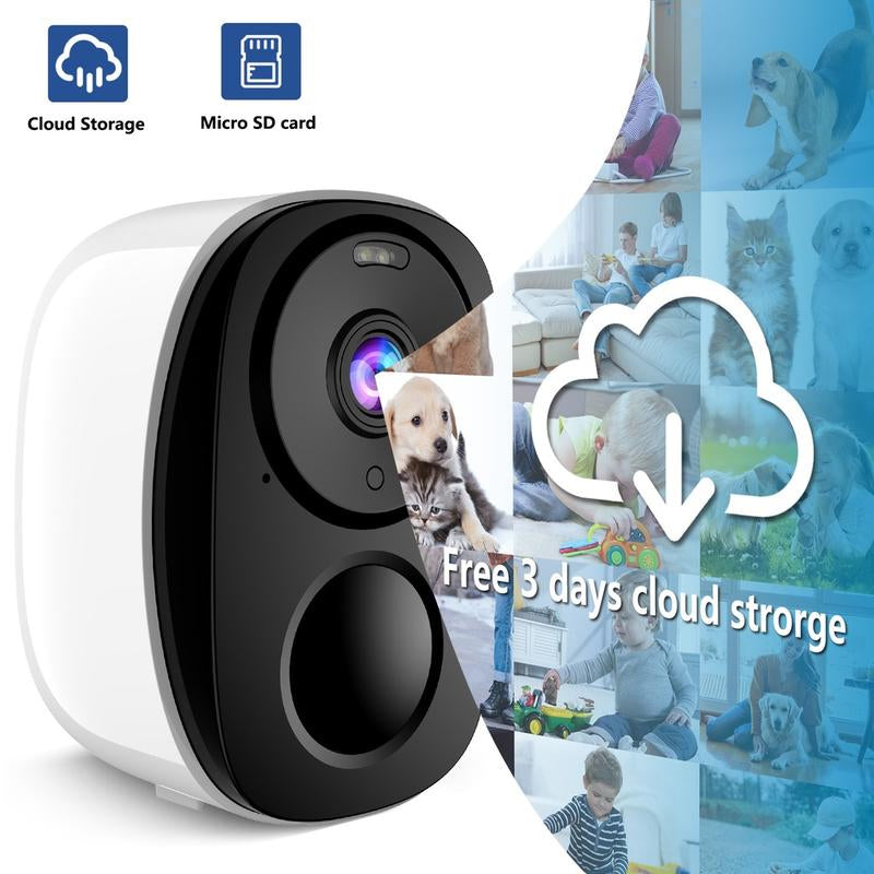 Hawkray Solar CCTV Wireless Camera Indoor Outdoor Wifi HD 2K Resolution Home Security Surveillance Video Night Version Cam Baby 3MP Two Way Audio White/Ir Dual Light Support Monitor