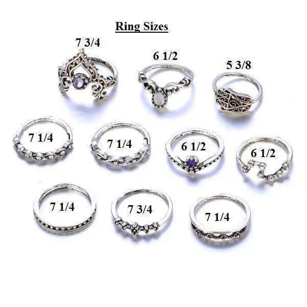 View details for Vintage Stackable Ring Set Vintage Stackable Ring Set