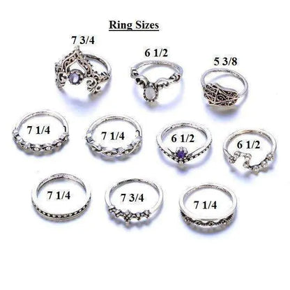 View details for Vintage Stackable Ring Set Vintage Stackable Ring Set