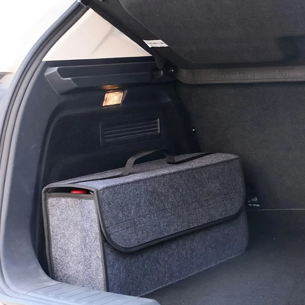 Car Storage Bag Organizer Trunk Anti Slip (Gray) MERRYHOME Merryhome Official Store