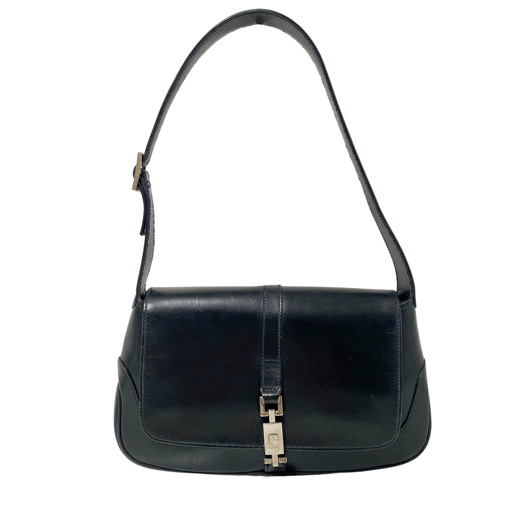 Jackie Mini Black Leather Shoulder Bag South Bay Evans General Store