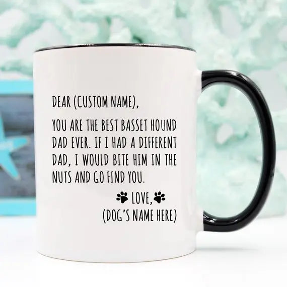 View details for Basset Hound Gifts for Basset Hound Dad Basset Basset 