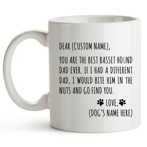 View details for Basset Hound Gifts for Basset Hound Dad Basset Basset
