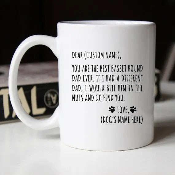 View details for Basset Hound Gifts for Basset Hound Dad Basset Basset 