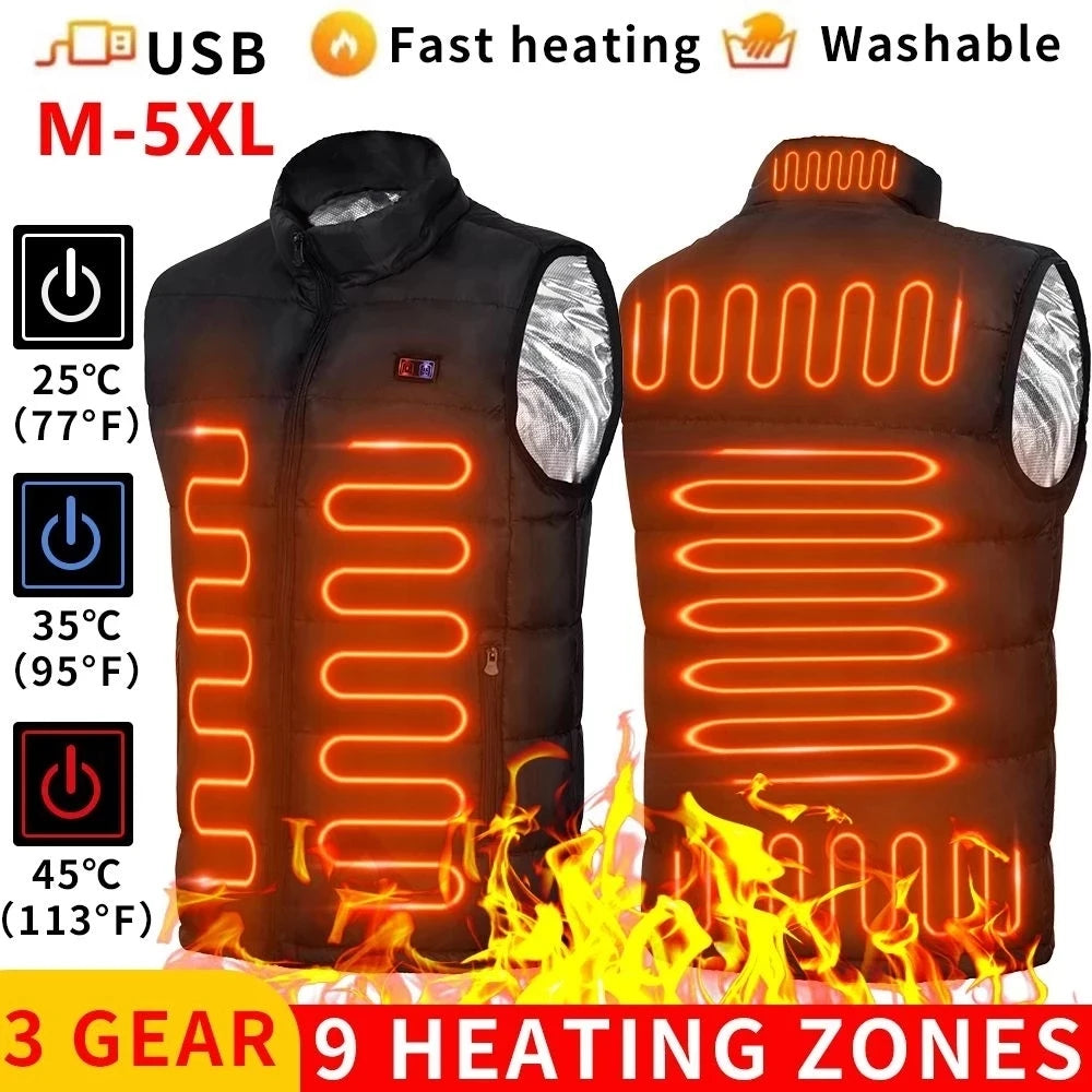 Super Warming Heated Vest Lai Fu Store