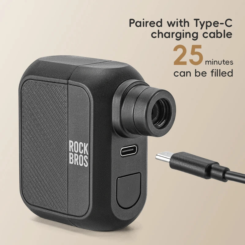 ROCKBROS Mini Electric Bike Pump