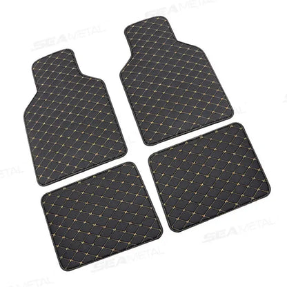 View details for Beige Stitching Custom car Floor mat 
