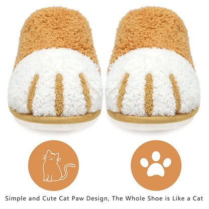 Cozy Cat Paw House Slippers South Bay Evans General Store
