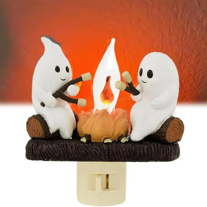 Ghost Flicker Campfire Night Light