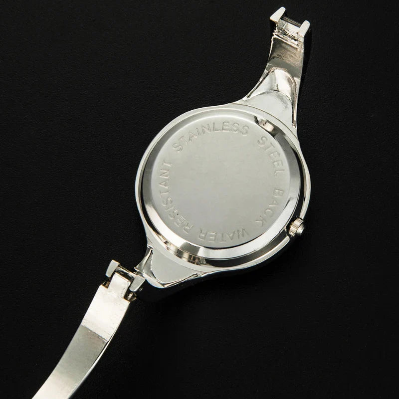 Sleek Bangle Bracelet : Elegant Simple Design Bracelet Watch for Women TIMARCO Factory store