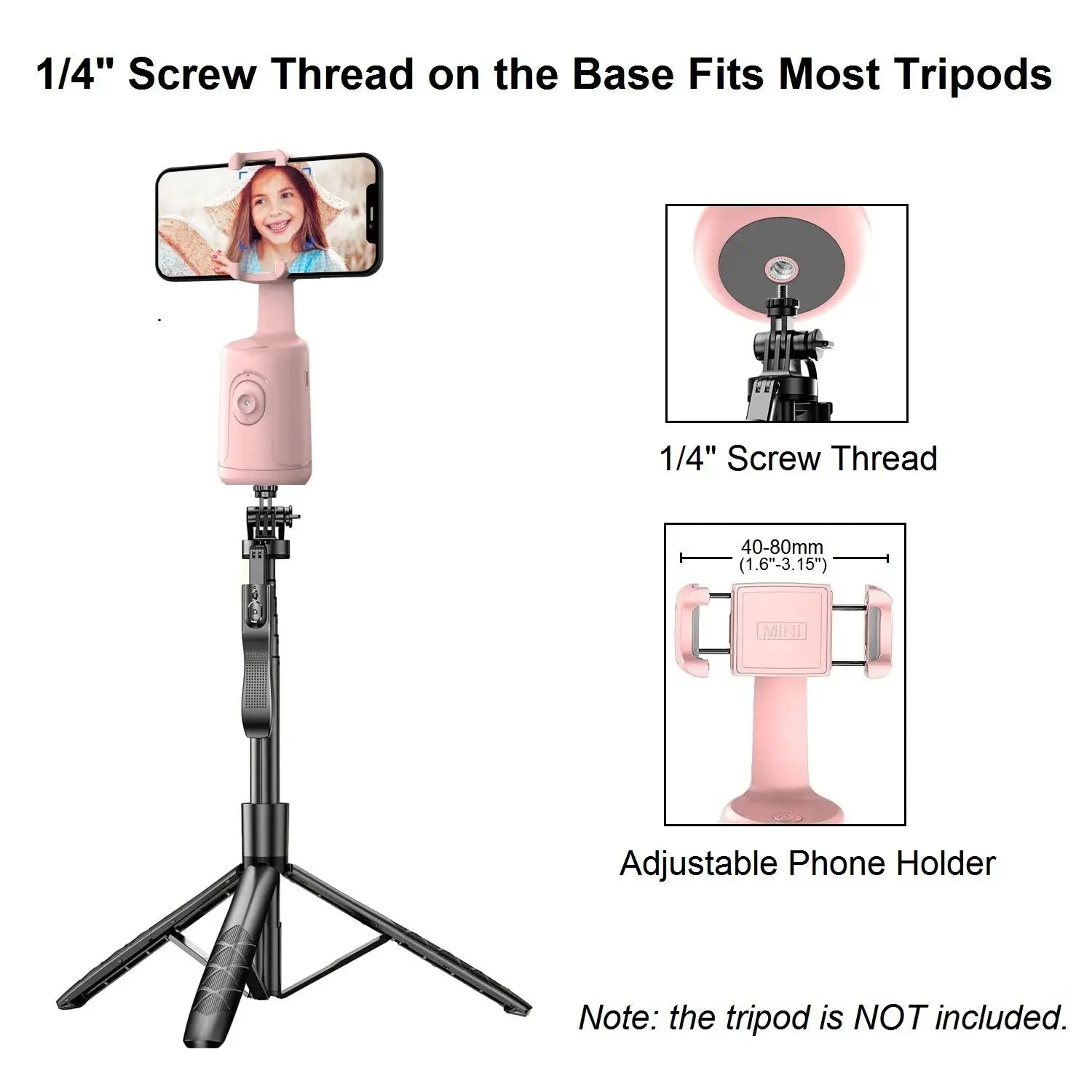 View details for Smart Selfie Face Tracking Tripod Smart Selfie Face Tracking Tripod