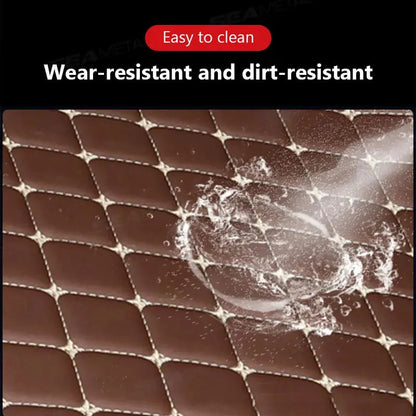 View details for Beige Stitching Custom car Floor mat 