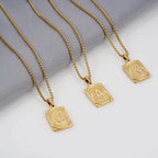 Lucky Letter Men’s Necklace